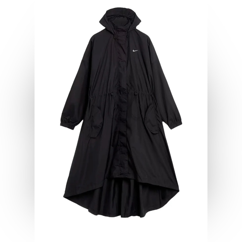 Nike Essential Trench Coat Black Coats